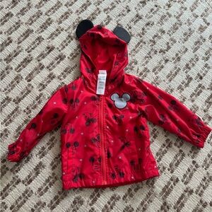 Mickey Mouse Disney rain coat 2T toddler